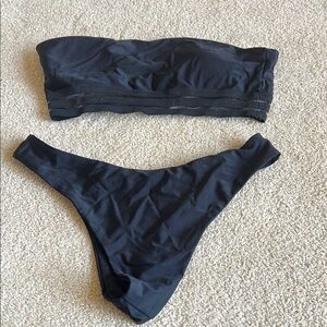 SHEIN Black Bikini Set